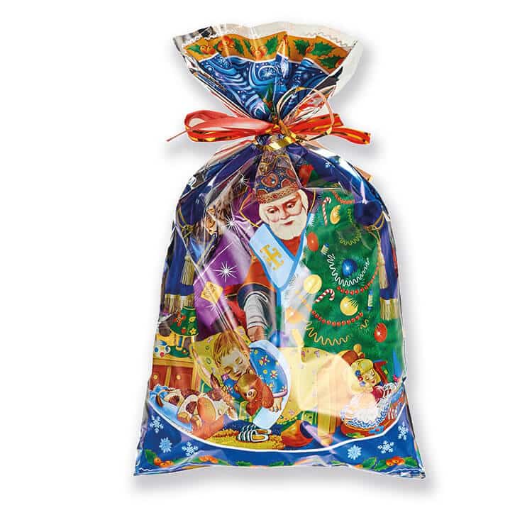 пакет цукерок на день Святого Миколая